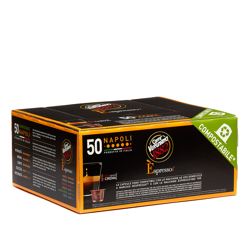 
                  
                    Cargar imagen en el visor de la galería, 50 CAPSULAS ÈSPRESSO1882 Napoli + 10 Cápsulas Descafeinadas de regalo !
                  
                